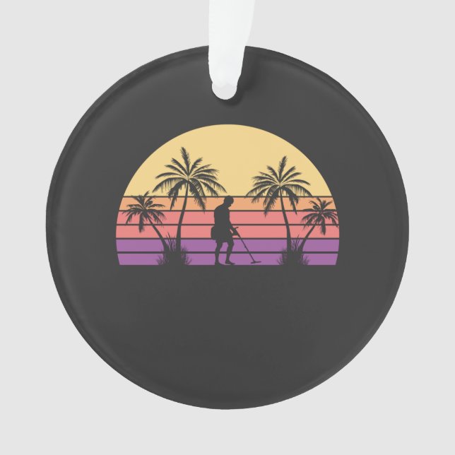 Sondeln Metal Detectorist Ornament (Front)
