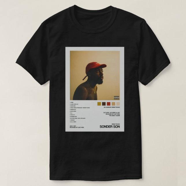 Sonder Son Album Cover Poster T-Shirt (Design Front)