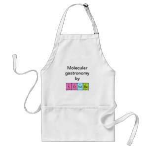 Sondre periodic table name apron