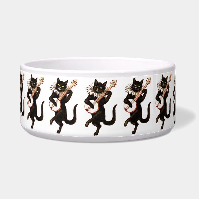 song and dance cat food bowl (Front)