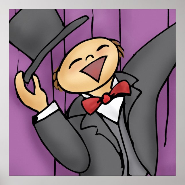 Song and Dance Man Poster (Front)