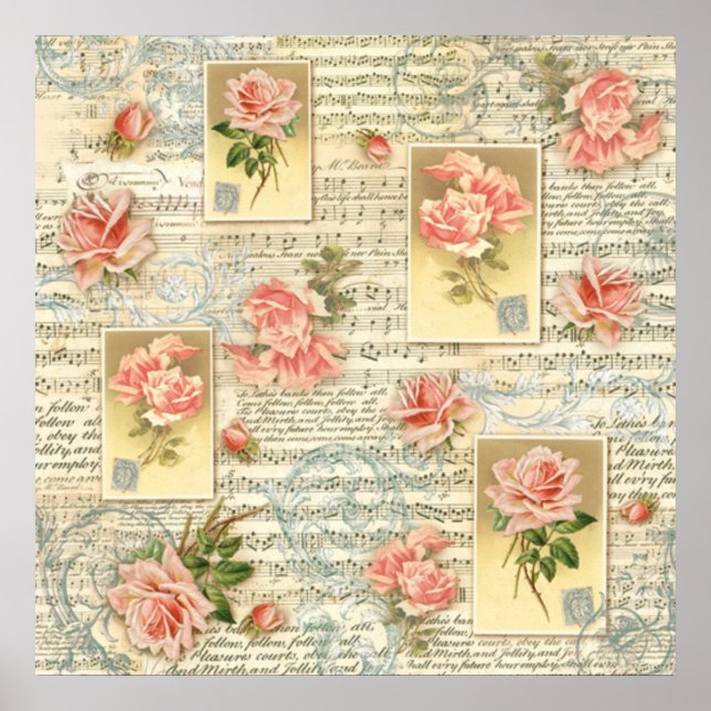 Song and Roses Poster (Front)