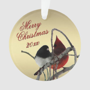 Song Birds Christmas Ornament