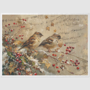 Song Birds Tissue Paper