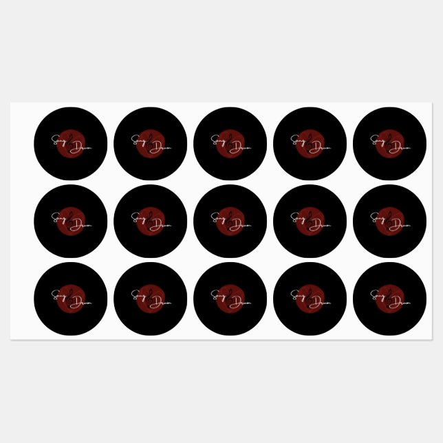 Song_Drum Underworld Waterproof Stickers (Sheet)