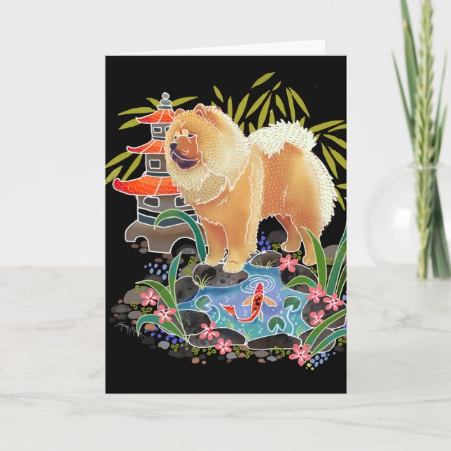 SONG MAO the Chow Art cards (Front)