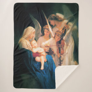Song of Angels 1881 Sherpa Blanket