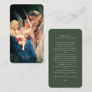 Song of Angels with Mother's Prayer Enclosure Card