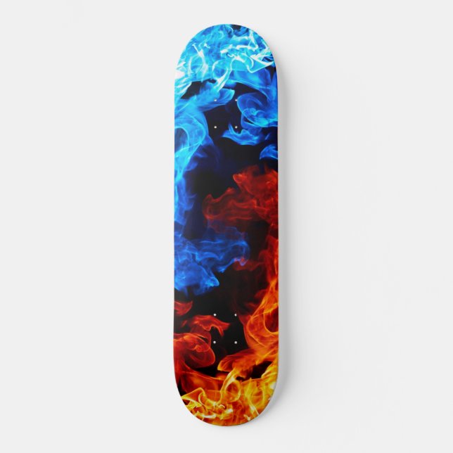 Song of Fire and Ice Yinyang Skateboard (Front)