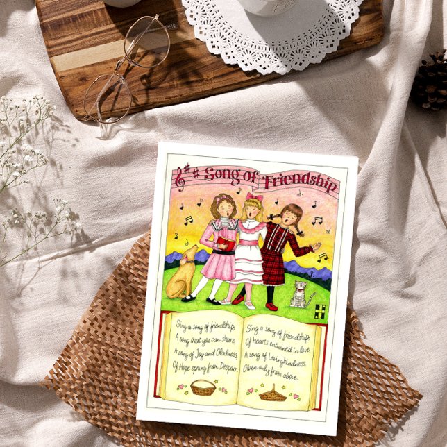 Song of Friendship Birthday Card (Creator Uploaded)