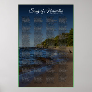 Song of Hiawatha - By Longfellow Poster