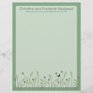 Song of Love, letterhead