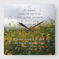 Song of Solomon 2:10-12, Bible Verse, Flowers