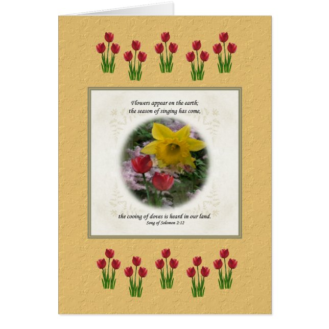 Song of Solomon 2:12 (Front)