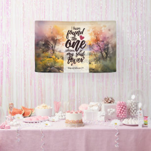 Song of Solomon 3:4 I have found the One Bible Banner