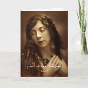 Song of Solomon 8:6 Bible Verse Love Greeting card