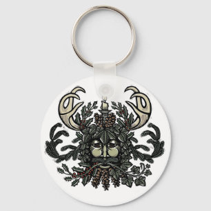 Song of Solstice Green Man Key Chain
