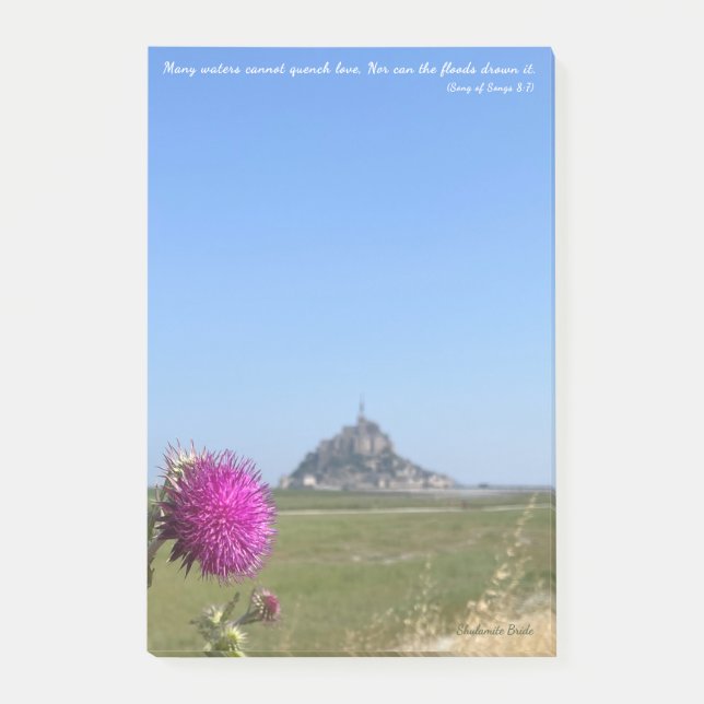 Song of Songs 8:7 Post-it Notes (Front)