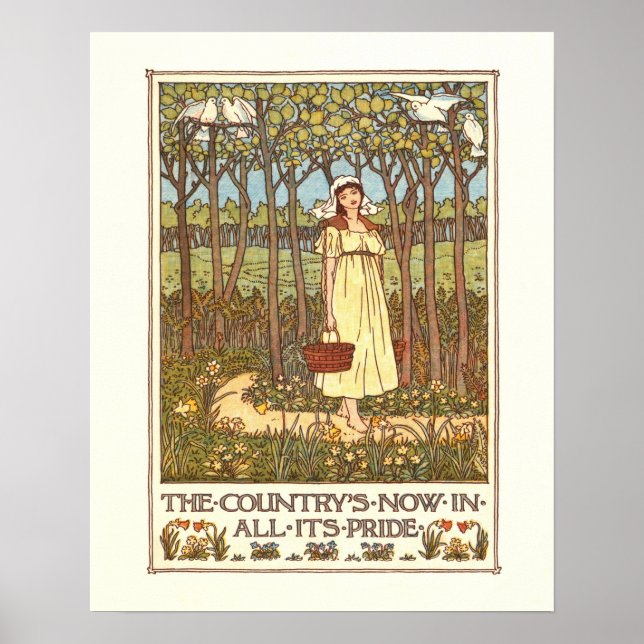 "Song of Spring" Poster (Front)