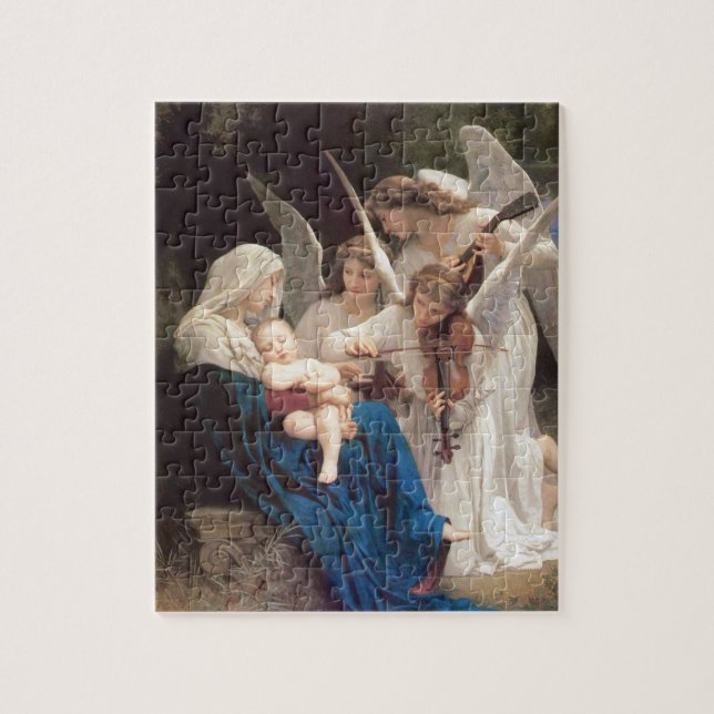 Song of the Angels (1881) by Bouguereau Jigsaw Puzzle (Vertical)