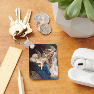 Song of the Angels (1881) by Bouguereau Key Ring