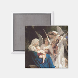 Song of the Angels (1881) by Bouguereau Magnet