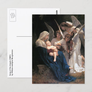 Song of the Angels (1881) by Bouguereau Postcard