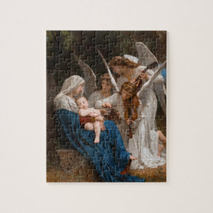 Song of the Angels by William-Adolphe Bouguereau B Jigsaw Puzzle