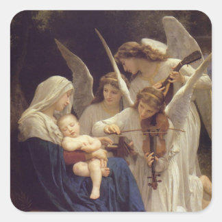 Song of the Angels Square Sticker