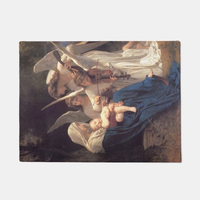 Song of the Angels (Vintage Art) Doormat (Front)