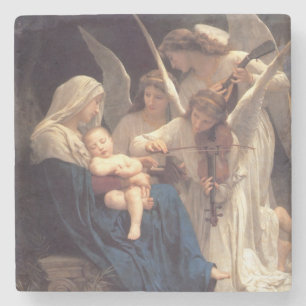 Song of the Angels (Vintage Art) Stone Coaster