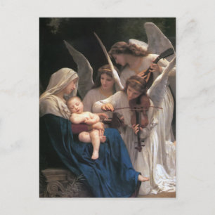 Song of the Angels Vintage Postcard