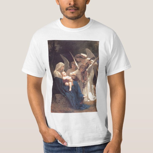 Song of the Angels - William-Adolphe Bouguereau T-Shirt (Front)