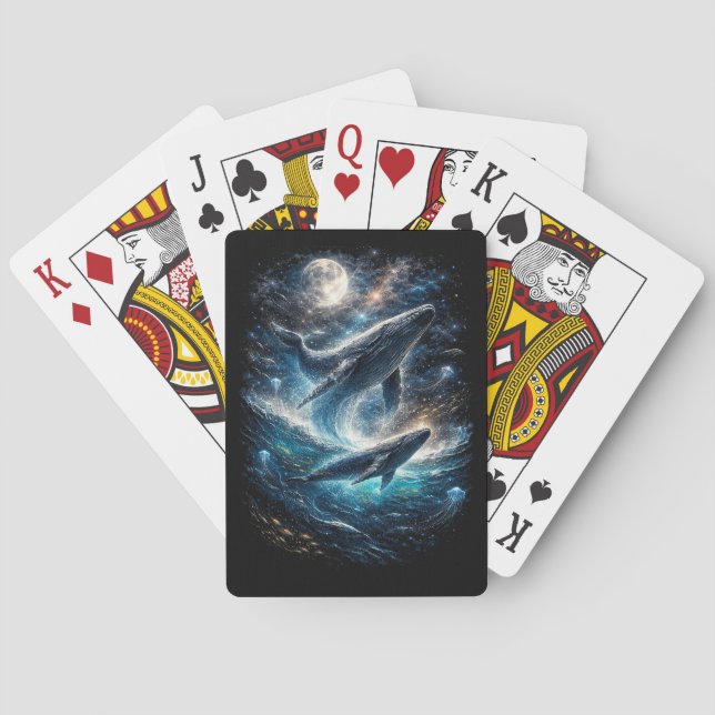 Song of the Cosmic Tide Playing Cards (Back)