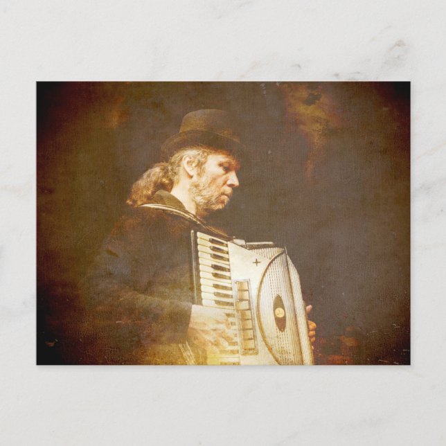 Song of the Gypsy King Postcard (Front)