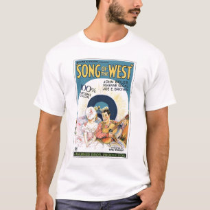 Song of the West 1930 vintage movie poster T-shirt