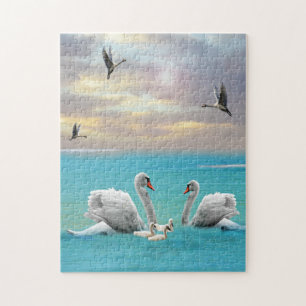 Song Of The White Swan, Jigsaw Puzzle