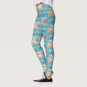 Song Of The White Swan, Ladies Leggings