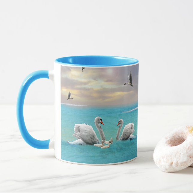 Song Of The White Swan, Mug (With Donut)