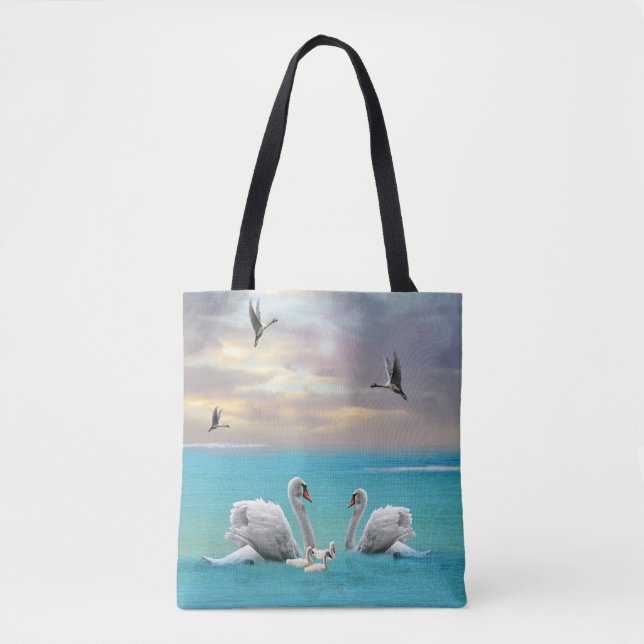 Song Of The White Swan, Tote Bag (Front)