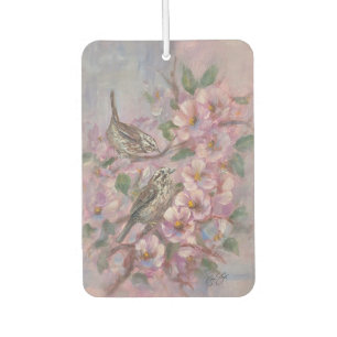 Song Sparrow Car Air Freshener