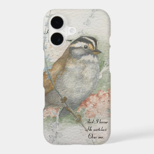 Song Sparrow He Watches Over Me Blessing
