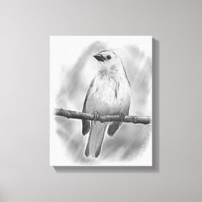 Songbird Canvas Print (Front)