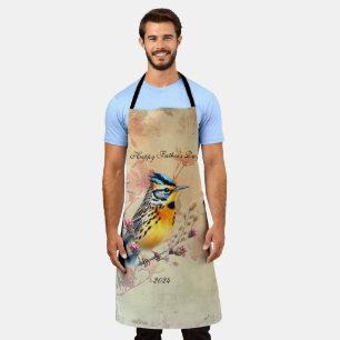 Songbird Happy Father's Day  Apron