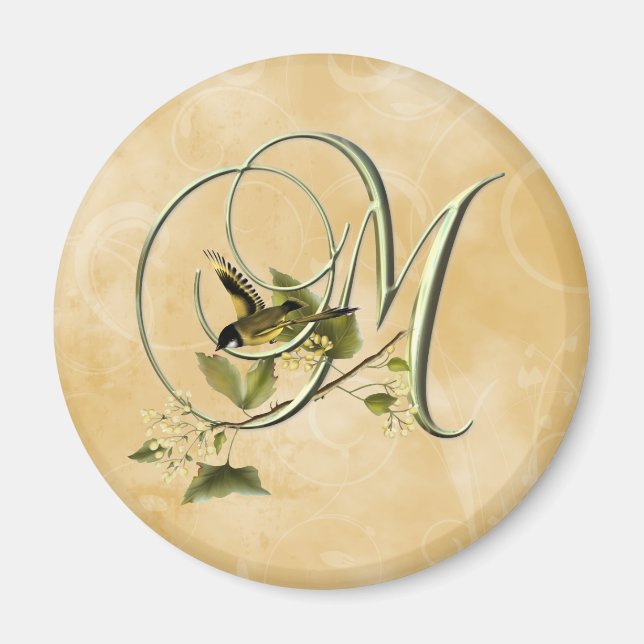 Songbird Initial M Magnet (Front)
