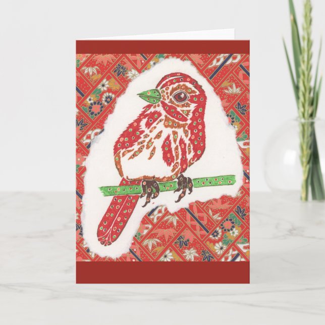 Songbird notecard (Front)