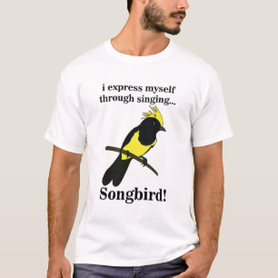 Songbird Tit Bird Funny Birdwatching Birdwatcher T-Shirt