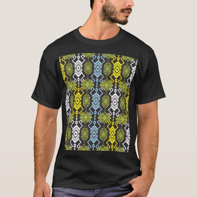 Songket Tenun: Traditional Indonesian Motif. T-Shirt (Front)