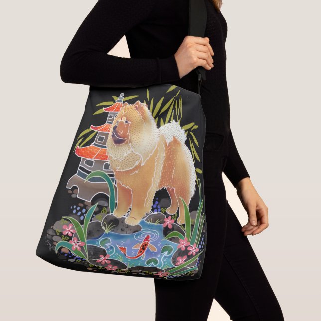 SONGMAO THE CHOW crossbody or tote bag (Close Up)