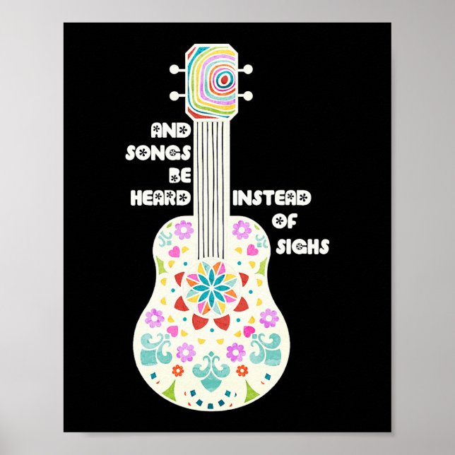 Songs Be Heard Godspell Musical Theatre Fans Poster (Front)